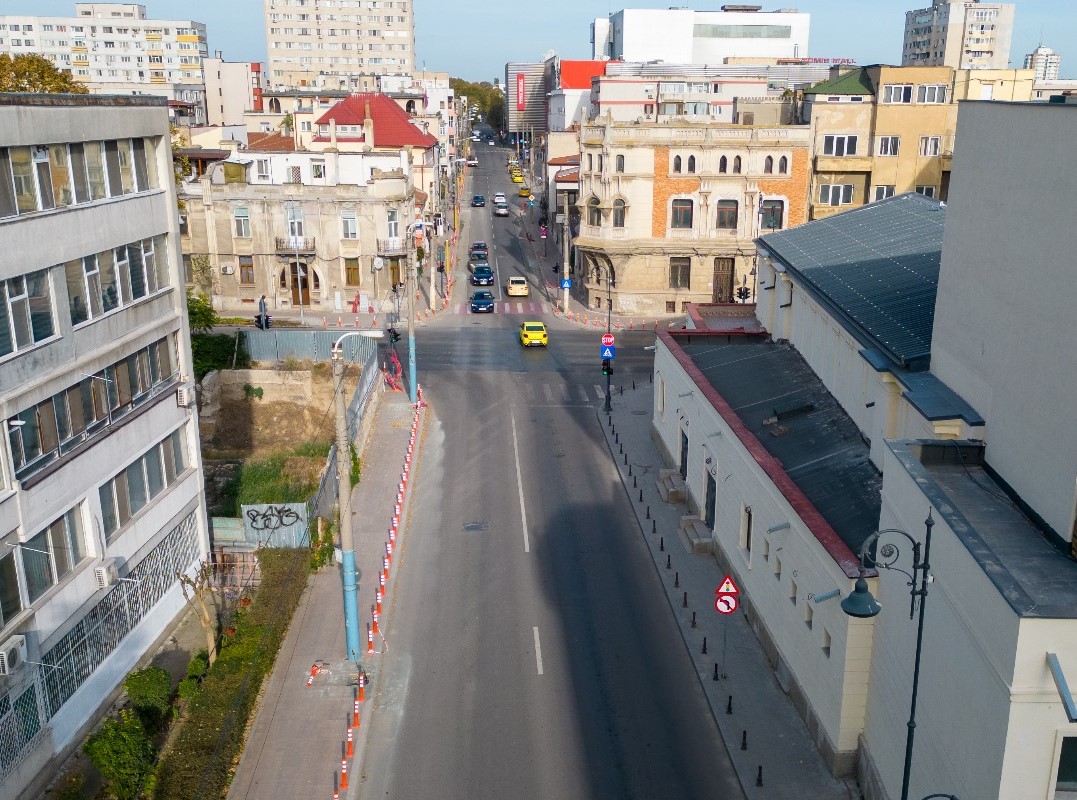 CONSTANȚA: Lucrări pe strada Mihai Viteazu – trafic oprit și devieri pentru traseele CT Bus