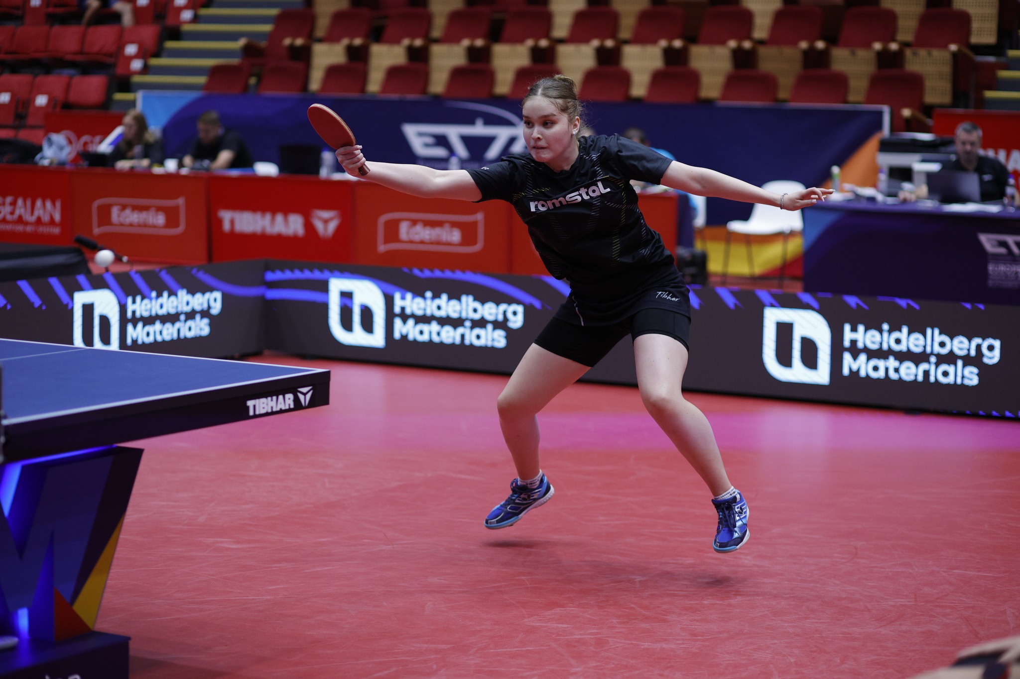 Elena Zaharia de la CSM Constanța este vicecampioană europeană U21 la dublu mixt