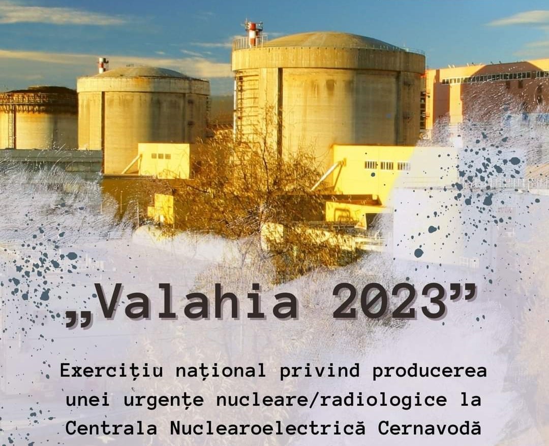 FOTO | Sute de pompieri participă la EXERCIȚIUL de simulare a unui accident sever la Centrala Nucleară Cernavodă