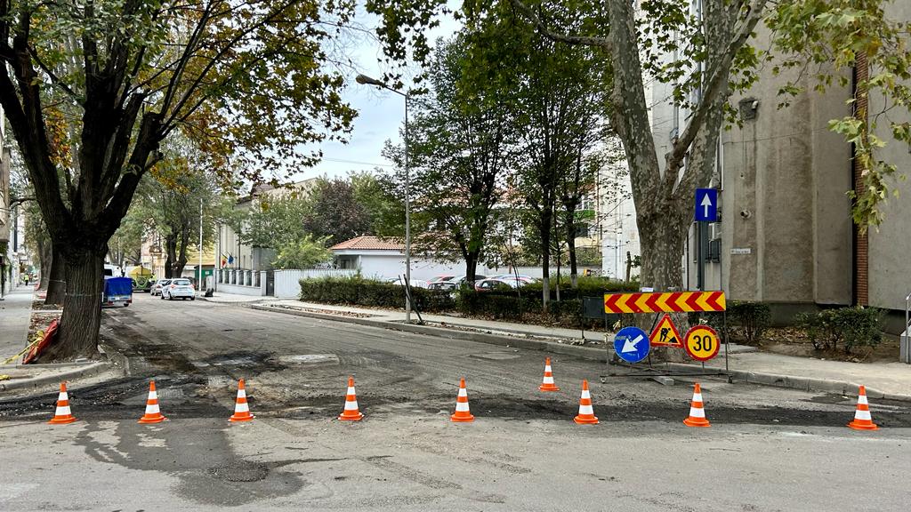 CONSTANȚA: Trafic rutier restricționat total pe un tronson din strada Ștefan cel Mare