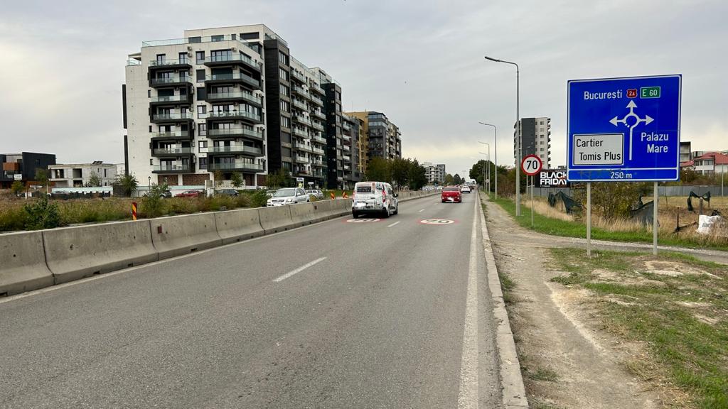 CONSTANȚA: Atenție, șoferi! Vor fi schimbări majore în traficul rutier pe bulevardul Tomis, tronsonul dintre Aurel Vlaicu și intrarea în orașul Ovidiu 