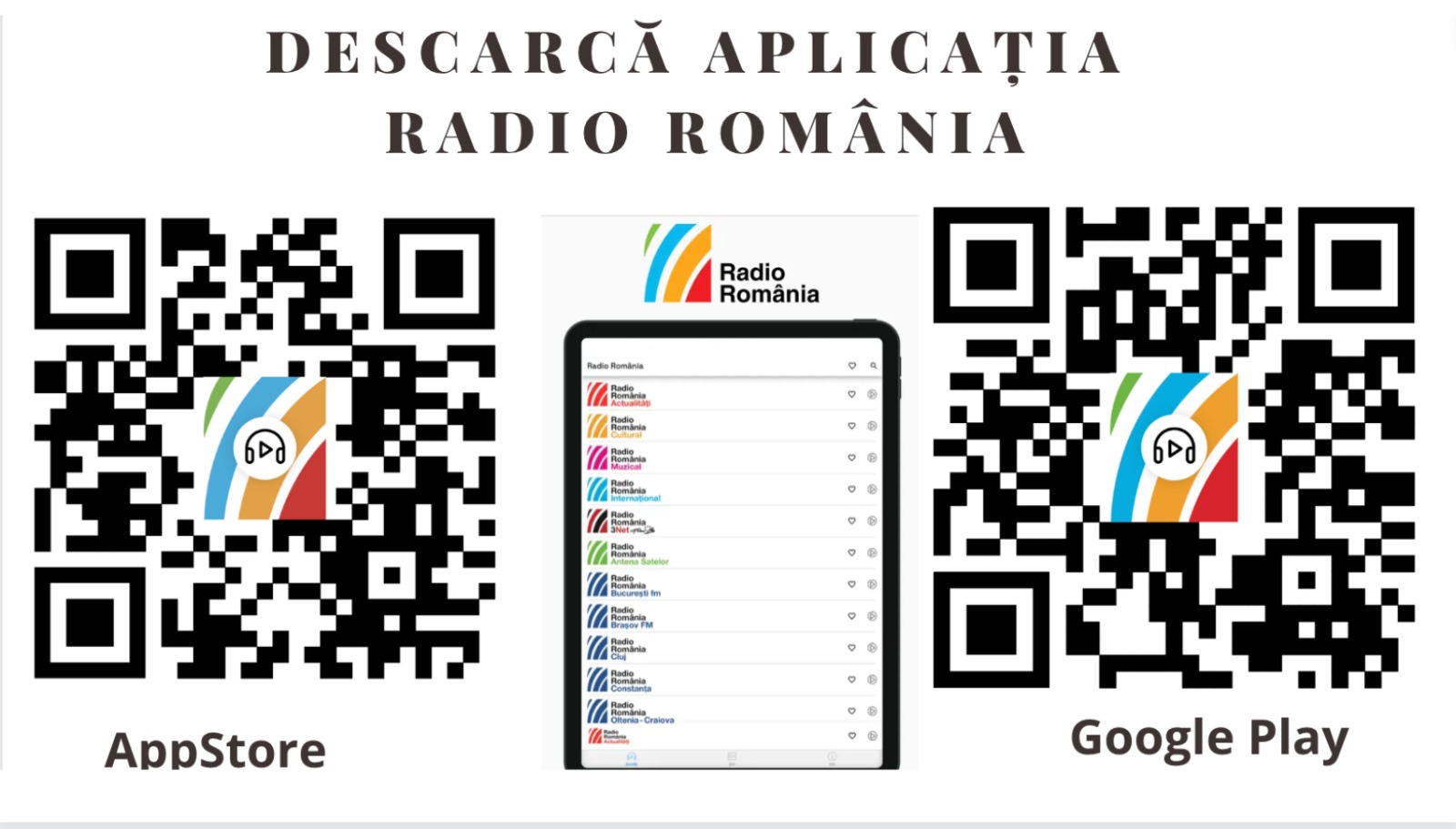 Descarcă aplicaţia Radio România, lansată pe 1 noiembrie, de Ziua Radioului