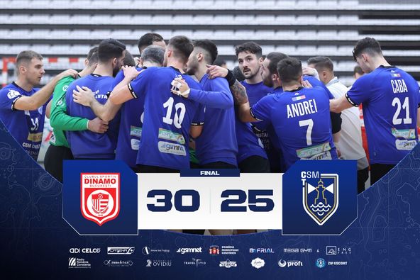 CSM Constanța a pierdut partida cu Dinamo București în Liga Zimbrilor