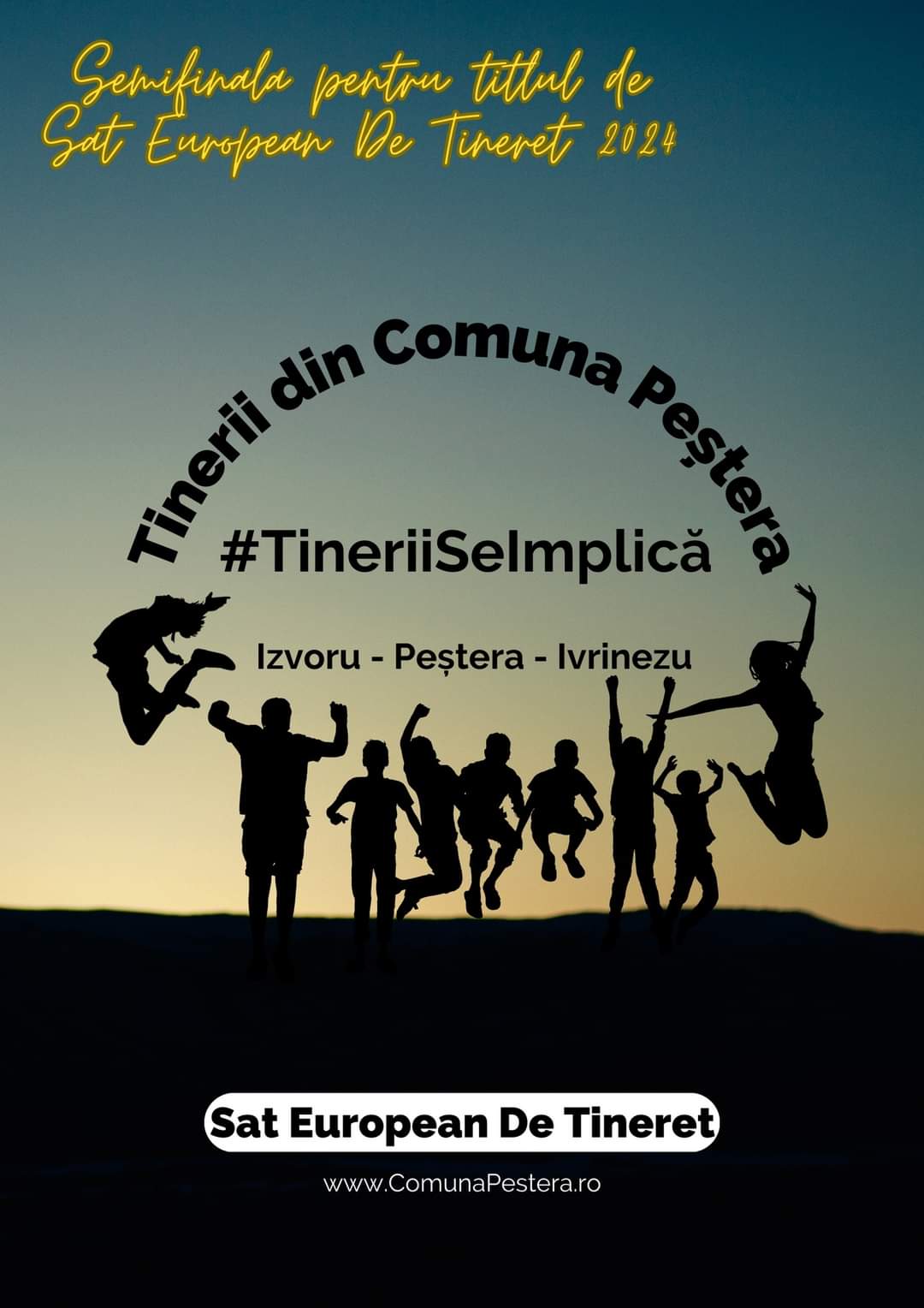 Judeţul CONSTANŢA: Localitatea Peştera a fost aleasă “Sat European de Tineret pentru anul 2024”