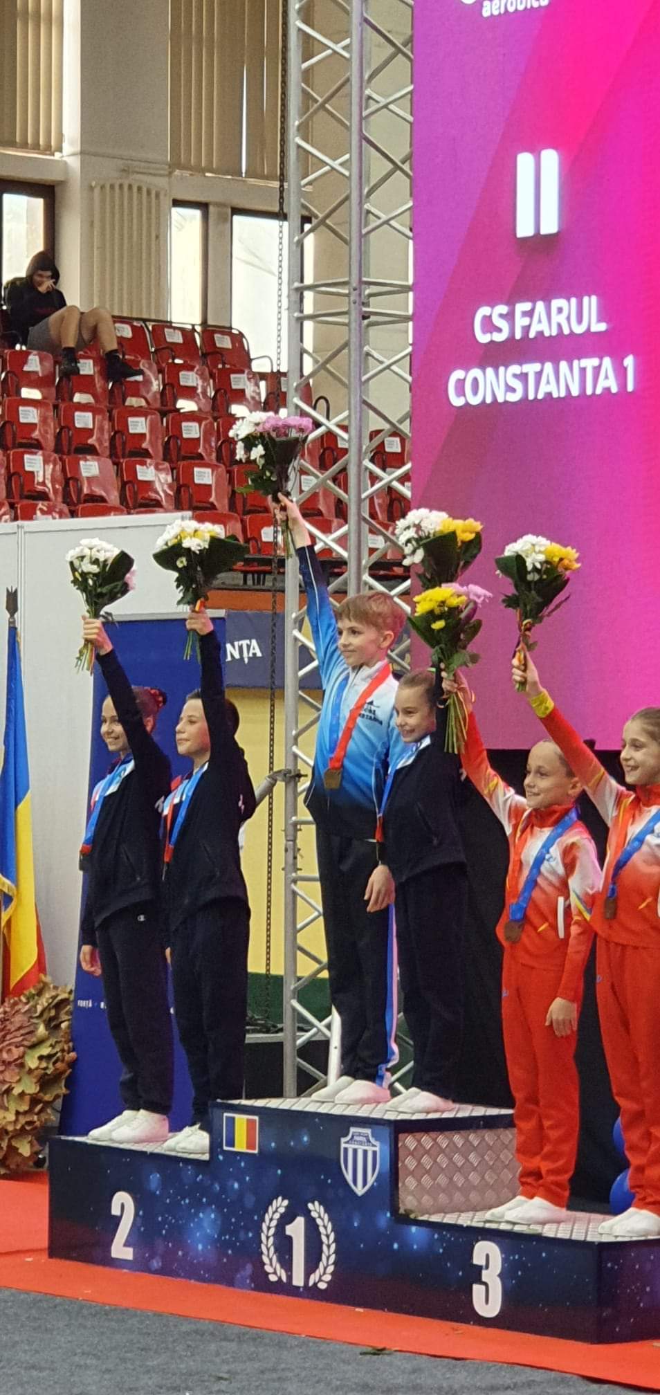 Nadia Maria Zelesneac, locul I, la Jocurile Balcanice de Gimnastică Aerobică de la Bucureşti