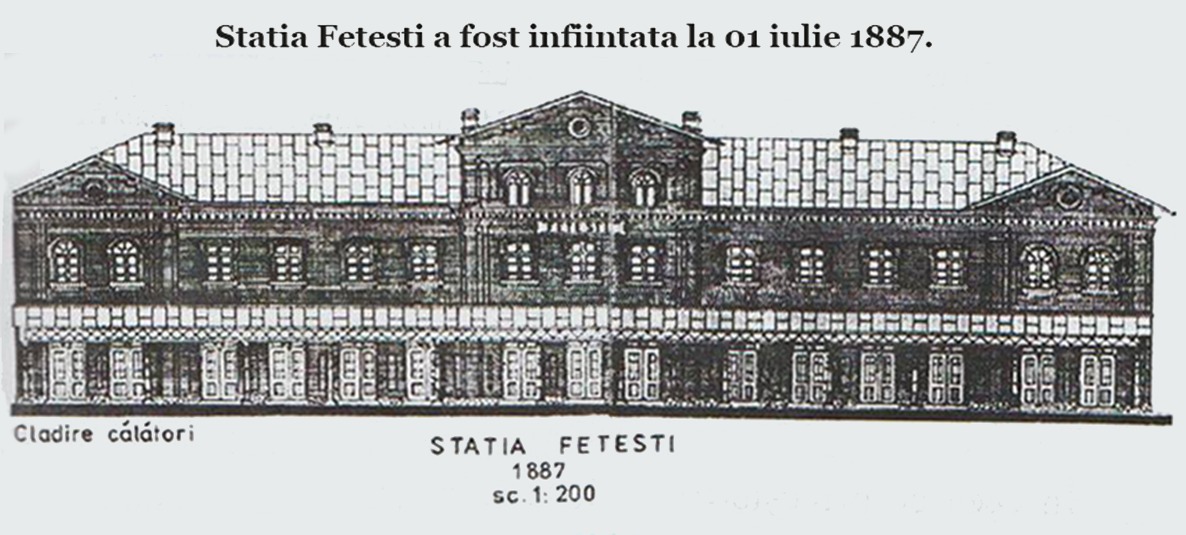 FOTO: Gara Fetești este monument istoric de categorie A