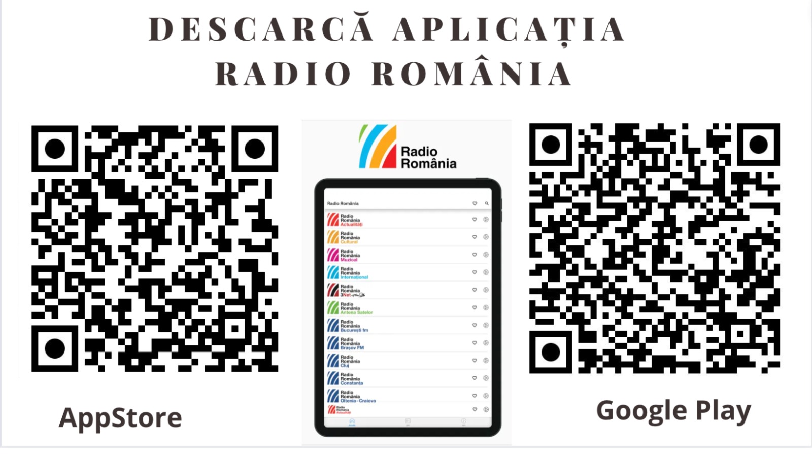 Radioul public a lansat aplicația Radio România. Descarc-o și tu!
