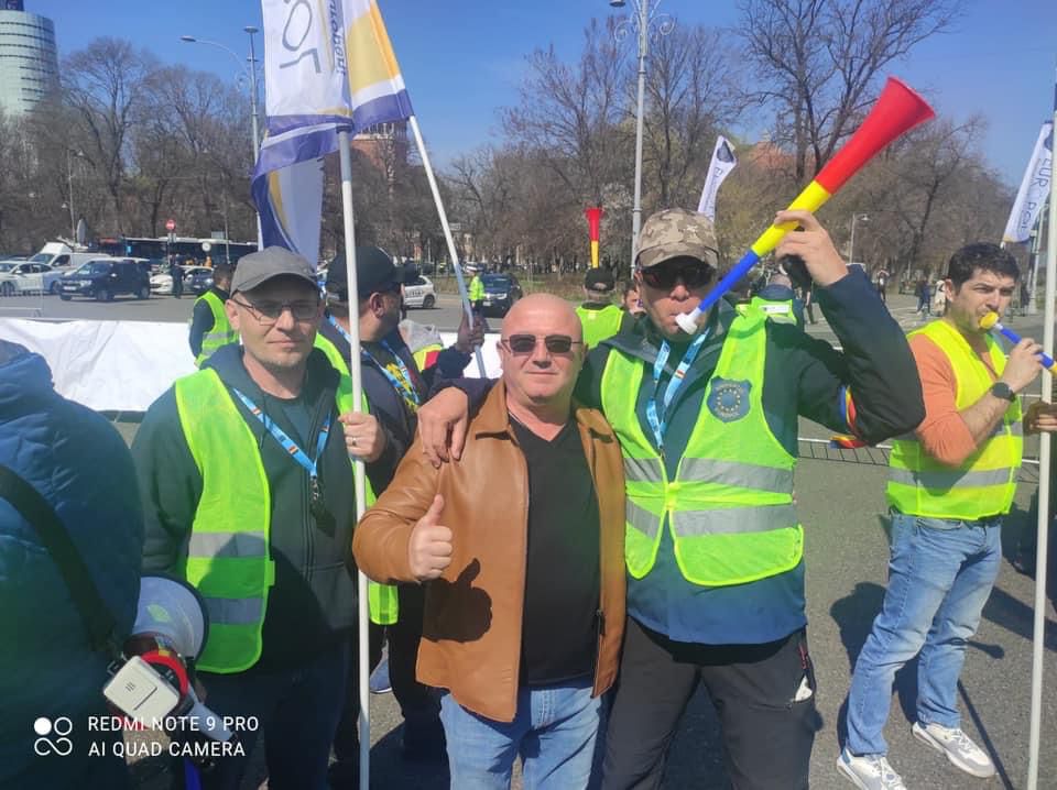 CONSTANȚA: Polițiștii protestează în stradă. Anunț al sindicatului Europol