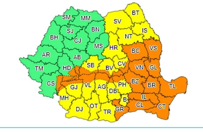 TULCEA: Pregătiri de vreme rea. A fost convocat Comitetul Județean pentru Situații de Urgență