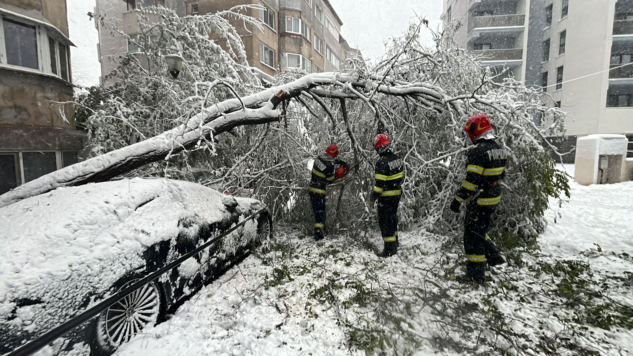 CONSTANȚA: Codul roșu a dat peste cap orașul. Echipele Primăriei intervin