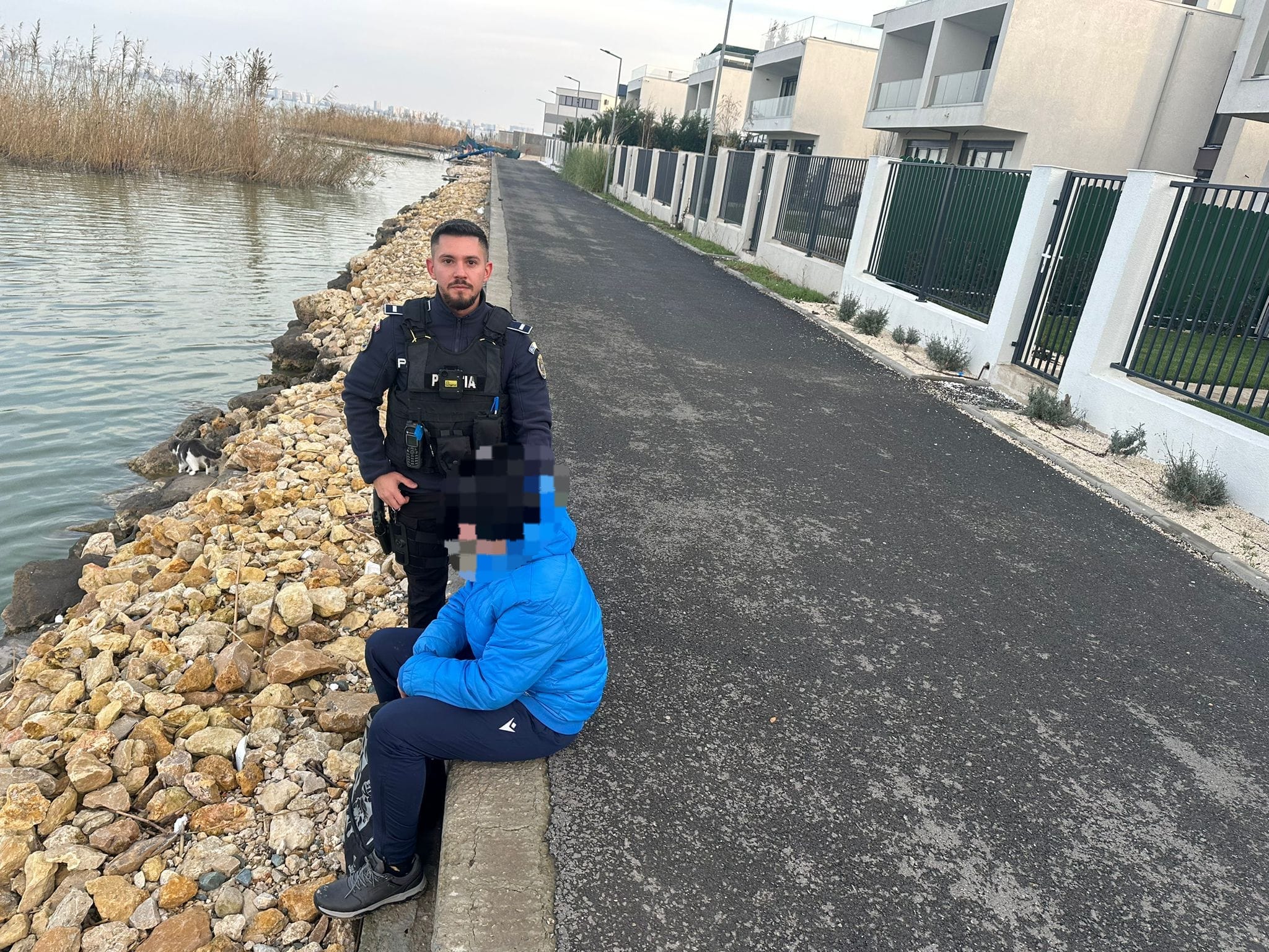 Adolescent de 14 ani, salvat de polițistul Rustem Emrah