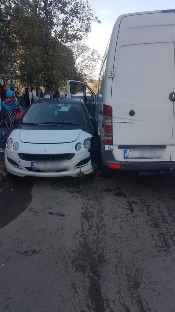 accident Medgidia - foto ISU Dobrogea
