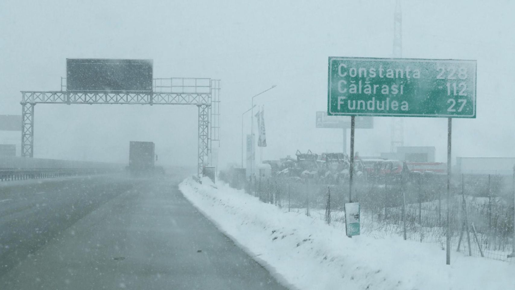 CNAIR: S-a reluat circulația în totalitate pe A2 București – Constanța