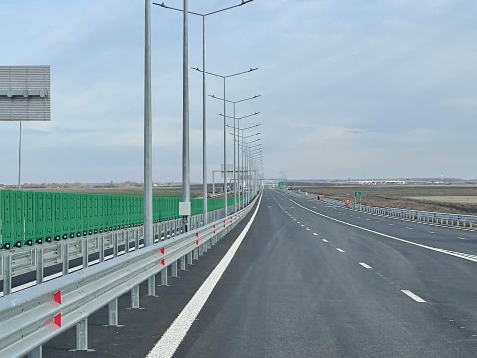 Primul vitezoman lăsat fără permis pe tronsonul de autostradă proaspăt inaugurat