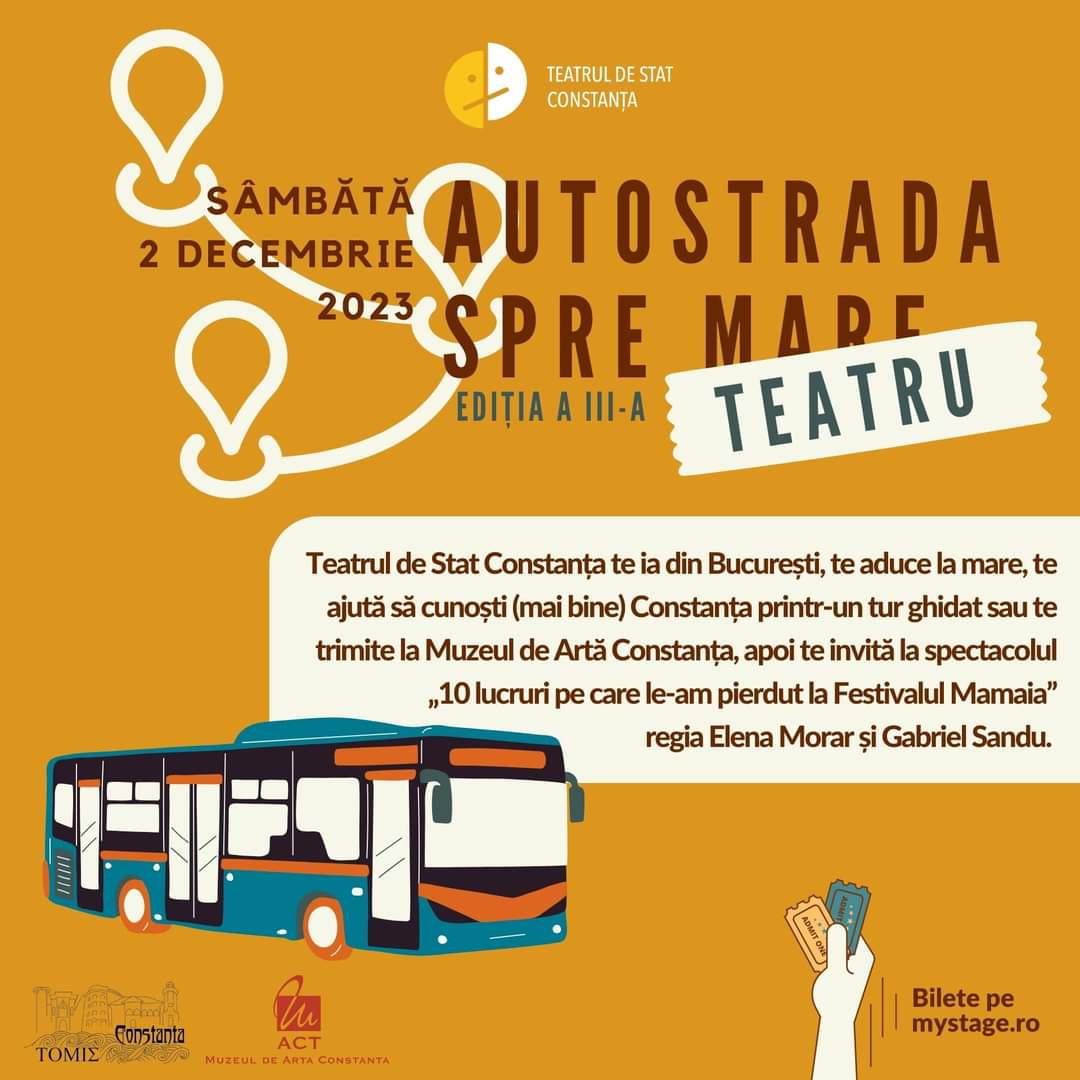“Autostrada spre teatru” a ajuns la cea de-a treia ediţie