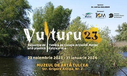 TULCEA: Expoziția colectivă de artă plastică ”Vulturu23” se deschide la Muzeul de Artă