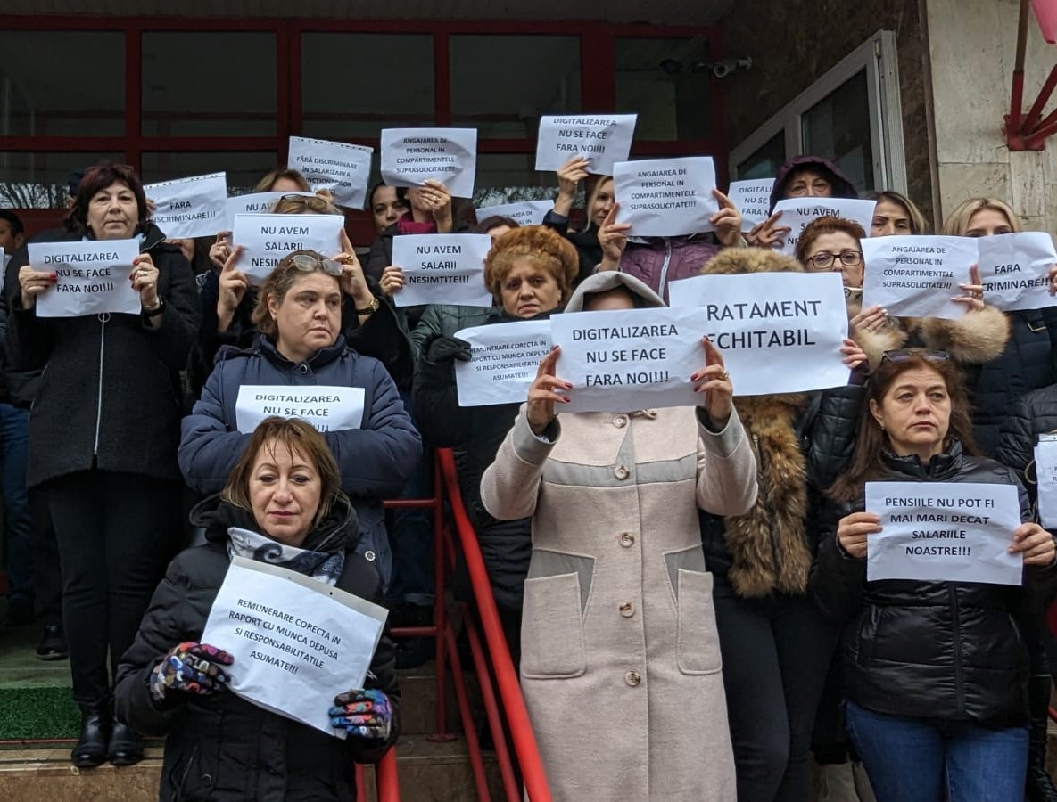 CONSTANȚA, TULCEA: Grevă de avertisment în toate instituțiile Ministerului Muncii. Următorul pas, greva generală pe durată nedeterminată
