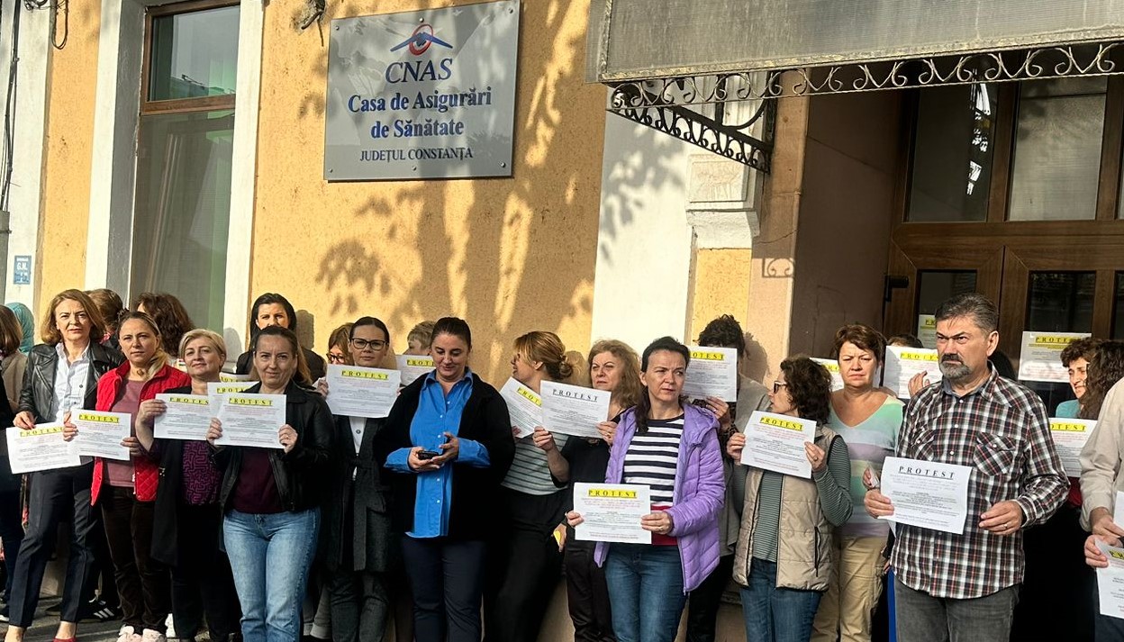 CONSTANȚA: Protestul CJAS lasă neplătiți furnizorii de servicii și personalul medical din spitale