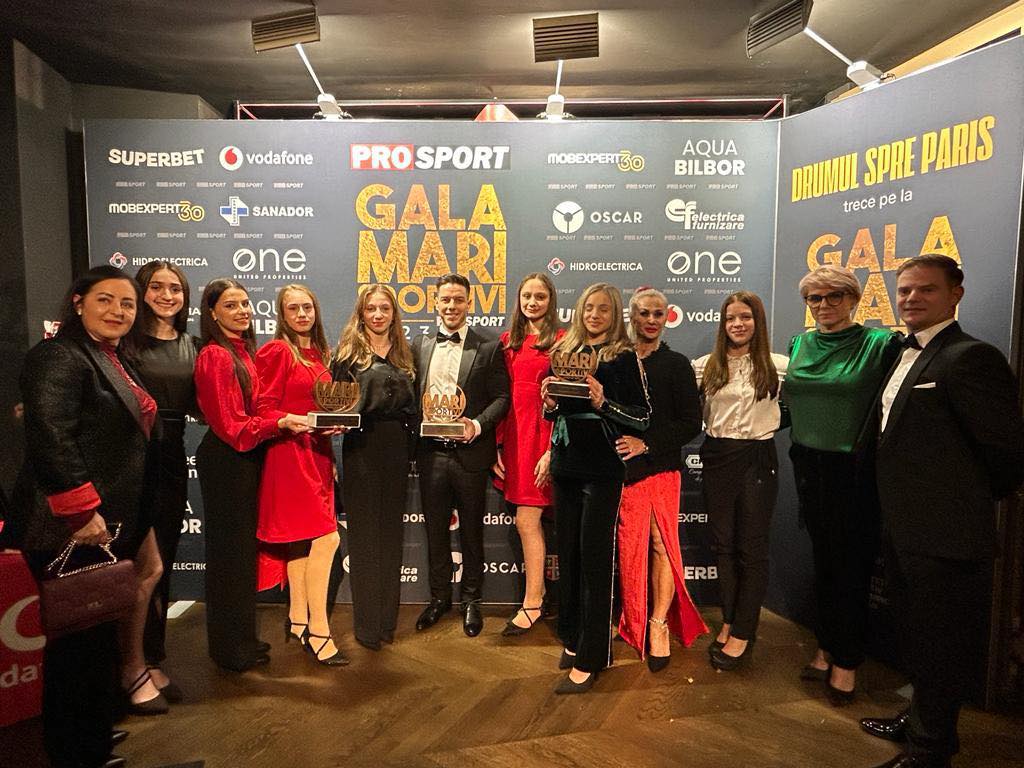 Gimnasta Sabrina Maneca Voinea a primit un premiu de excelență pe anul 2023