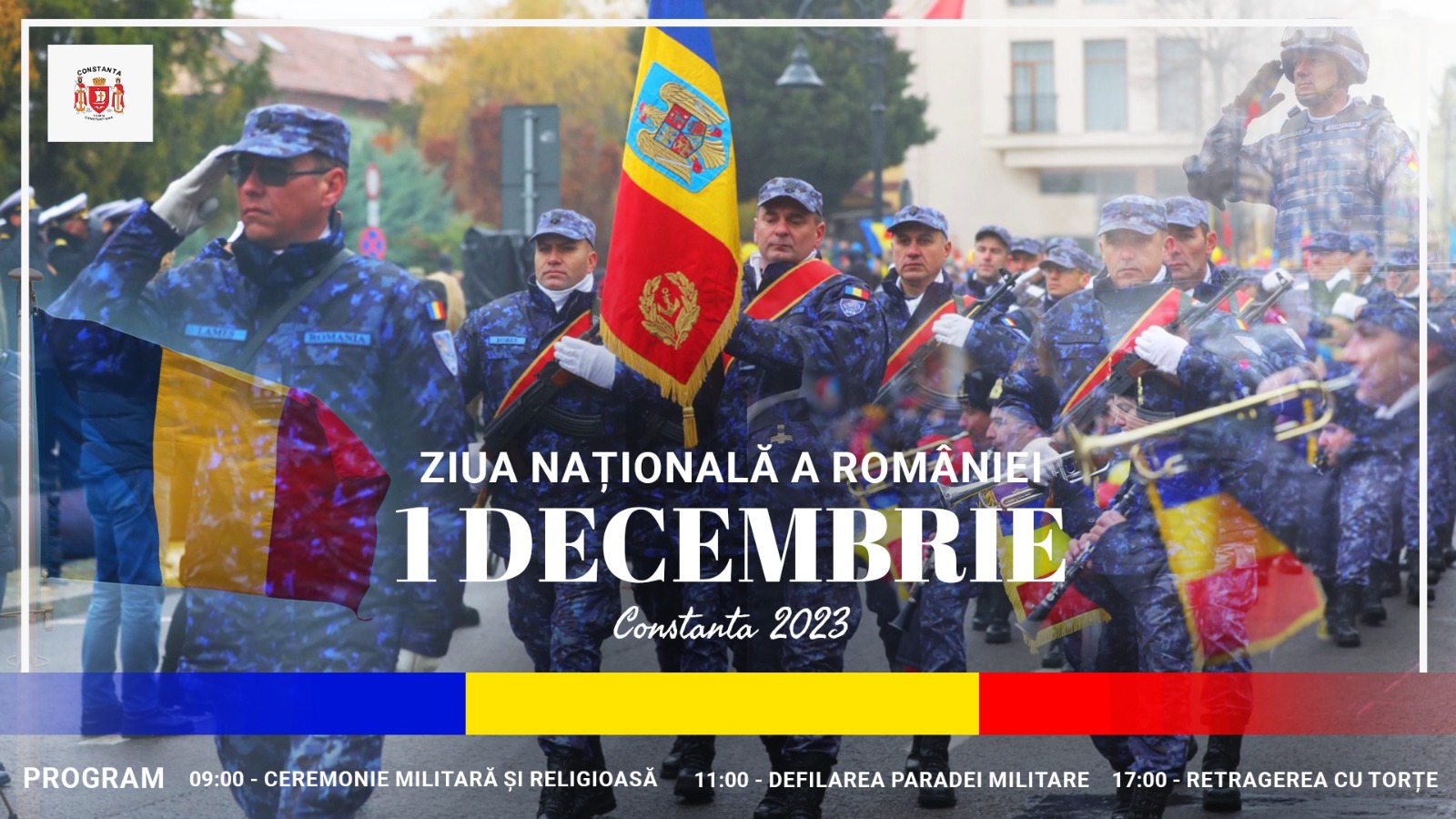 CONSTANȚA: Marți, 28 noiembrie – repetiție generală pentru festivitățile de Ziua Națională. Restricții în trafic sunt instituite de astăzi