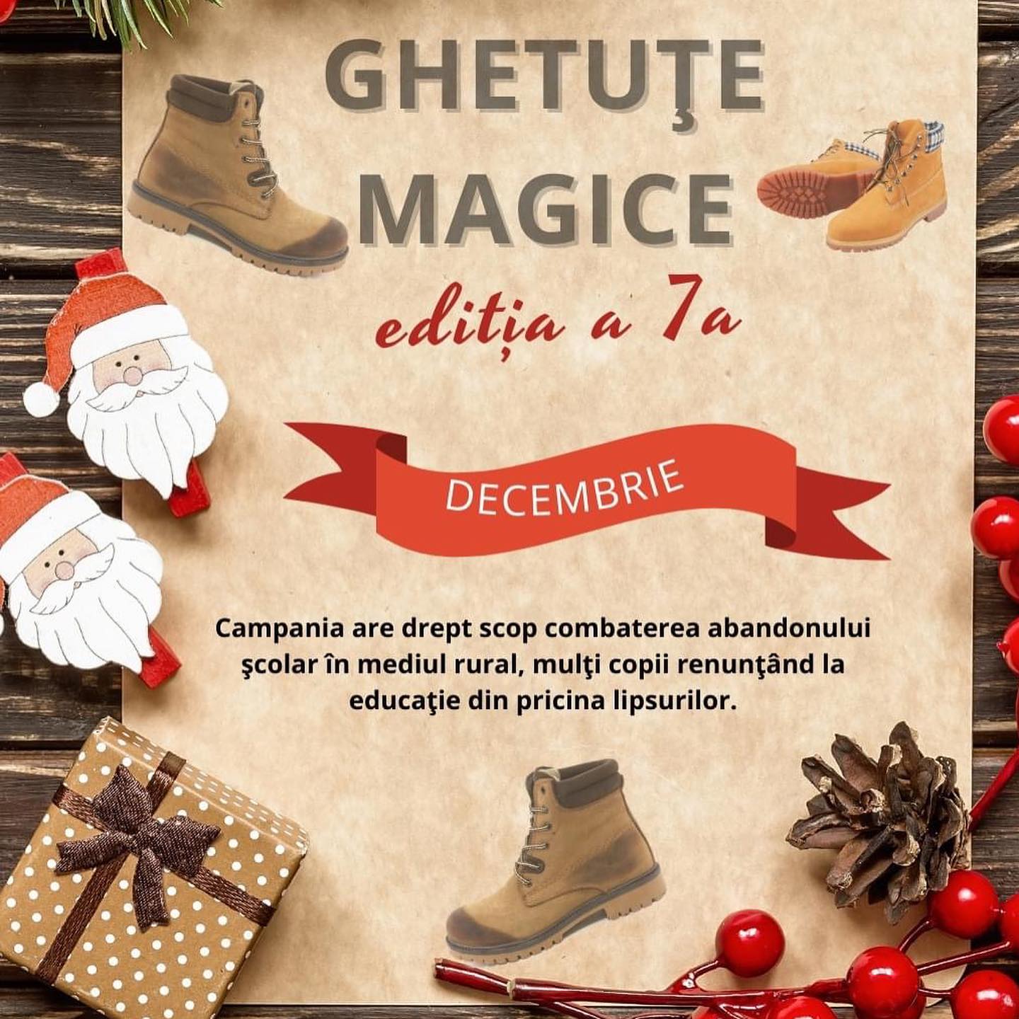 Judeţul CONSTANŢA: Peste 400 de copii aşteaptă „ghetuţele magice”