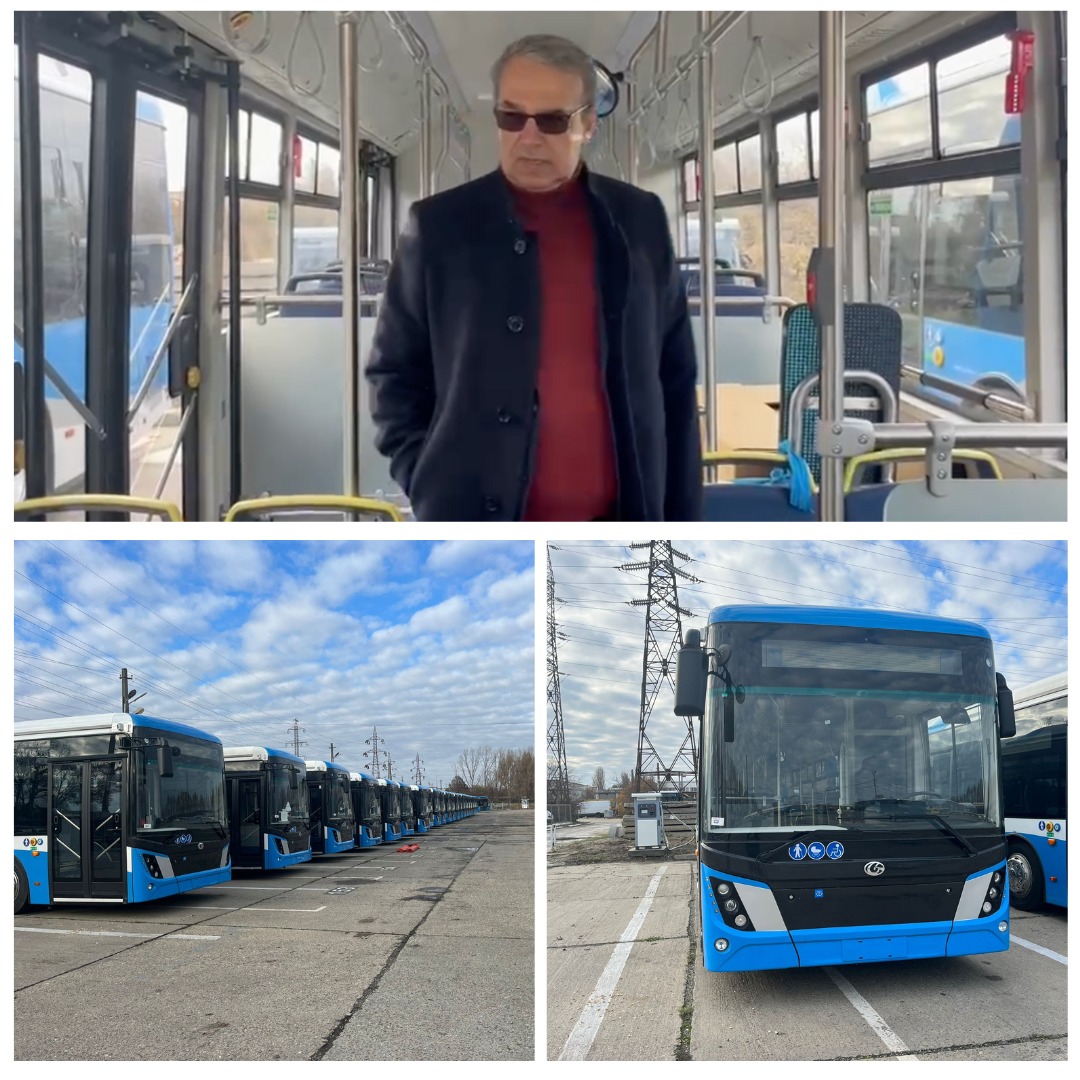 CONSTANŢA: 21 de autobuze electrice vor intra în circulaţie