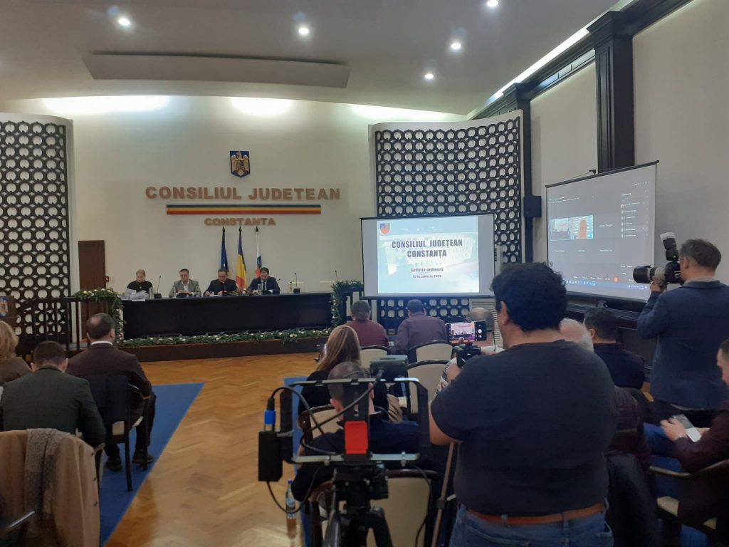 sedinta Consiliul Judetean Constanta CJC - foto - Catalina Radu