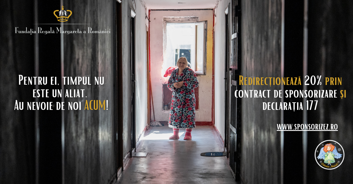 Fundația Regală Margareta a României lansează Campania ”Răspunde cu suflet vârstnicilor singuri!”