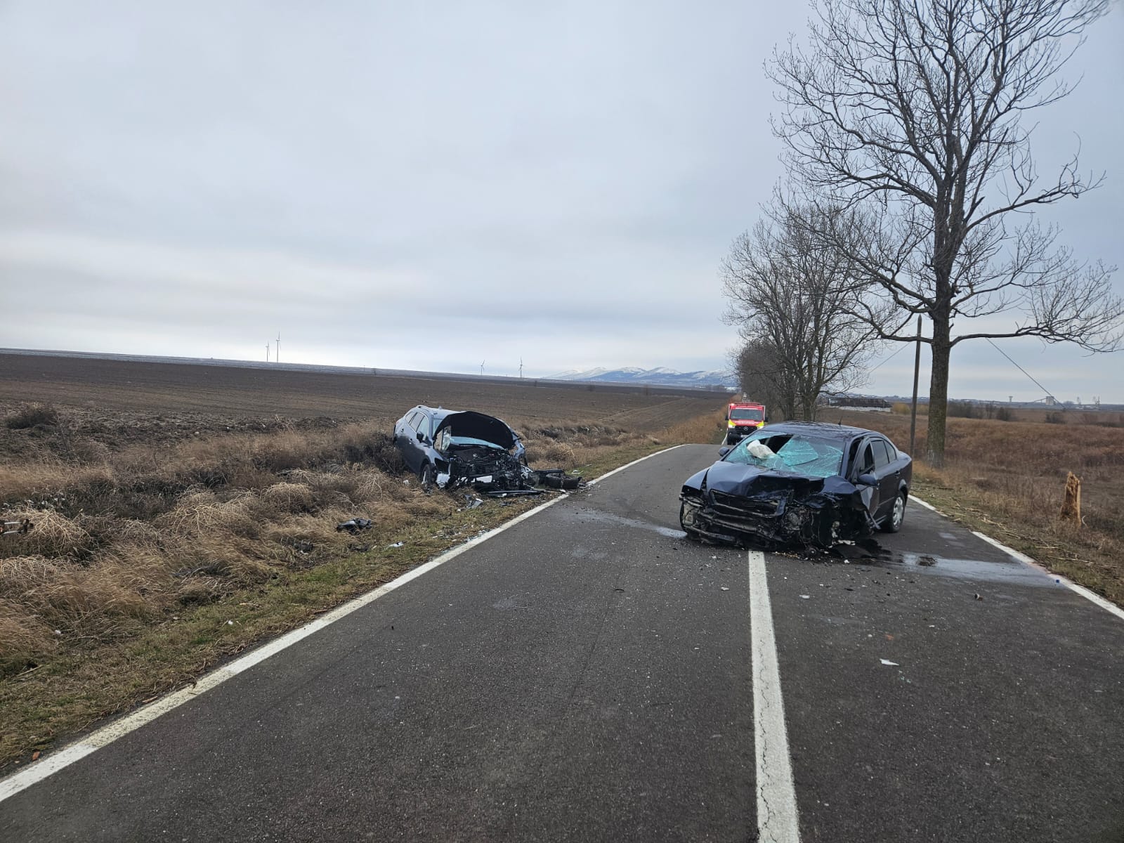 TULCEA/Oficial de la IPJ: Cum s-a produs accidentul rutier dintre localitățile Murighiol și Mahmudia