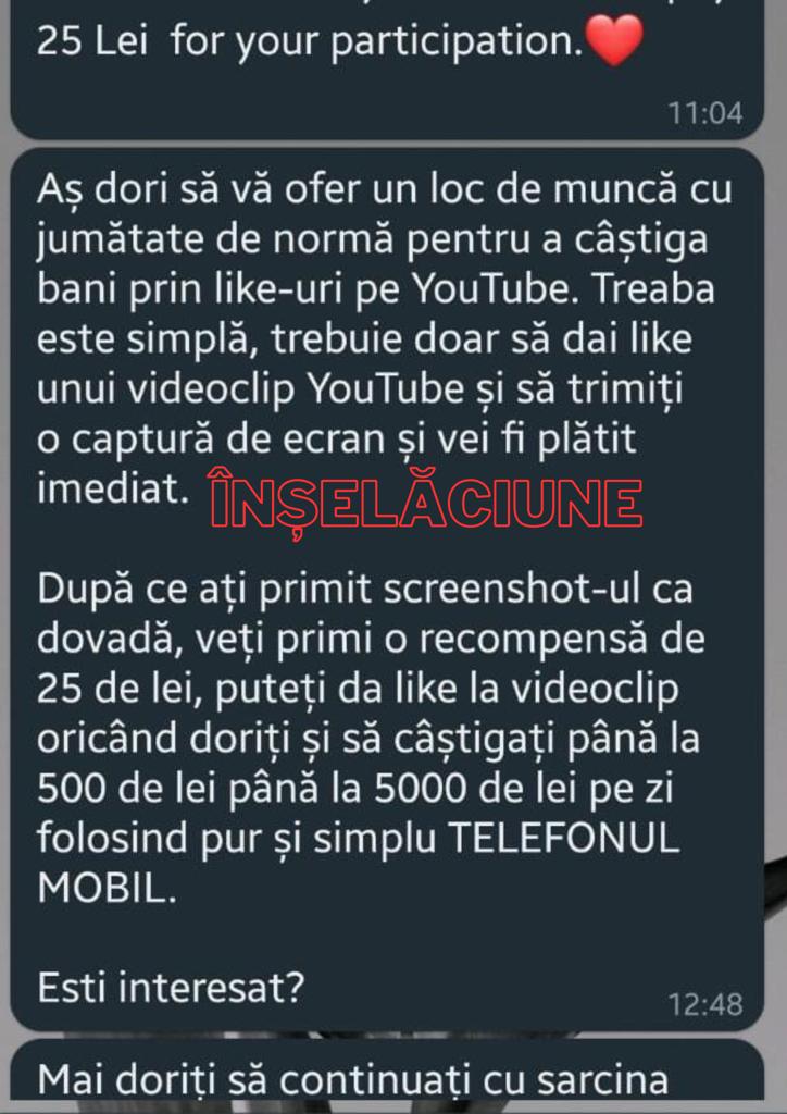#SigurantaOnline: Nu accesați și nu promovați anunțurile care promit câștiguri fabuloase