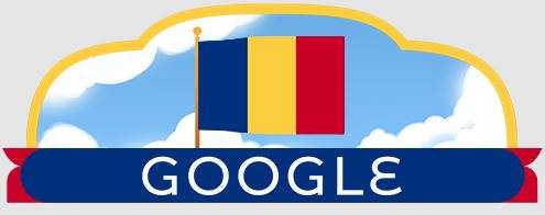 Ziua Naţională a României, marcată de Google printr-un doodle special