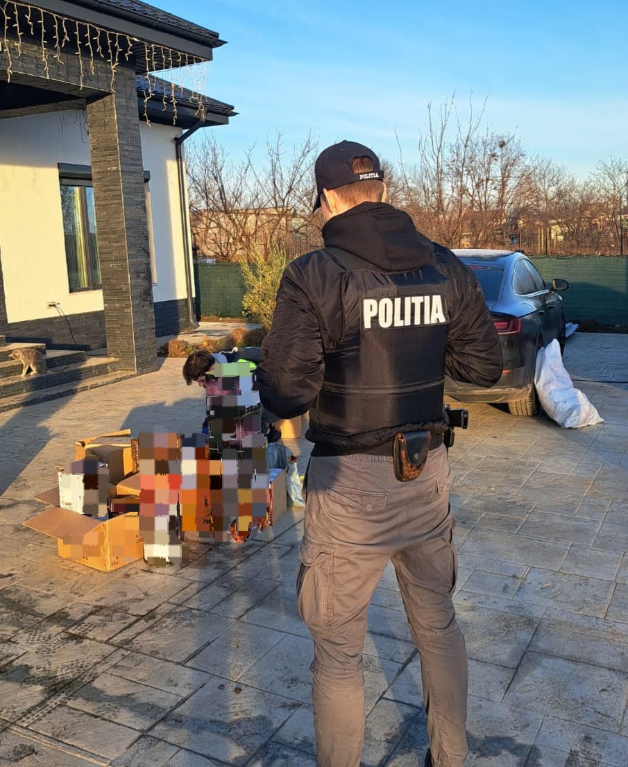 CONSTANȚA: 850 de kilograme de articole pirotehnice au fost confiscate în urma unor percheziții