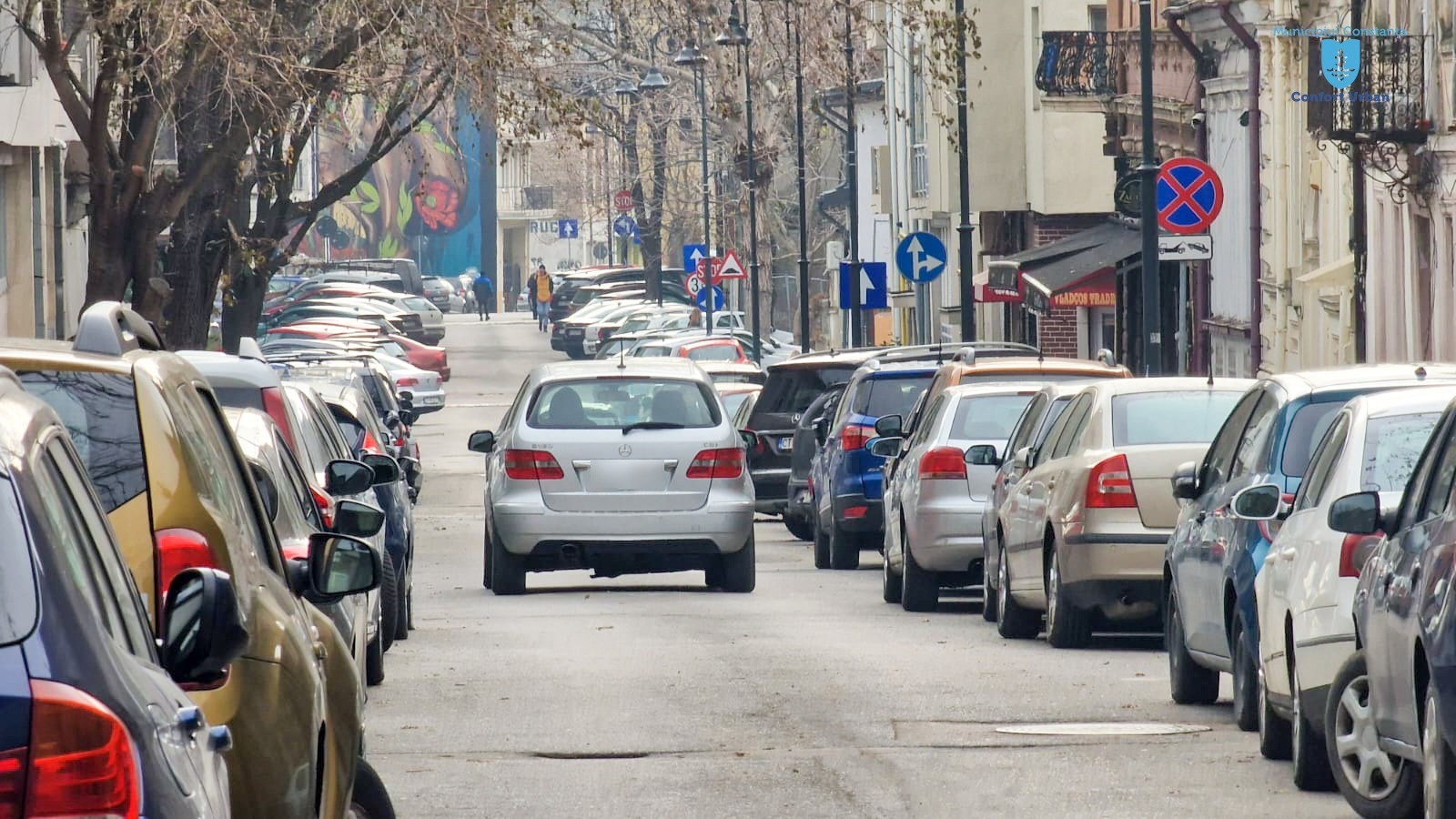 CONSTANȚA: Noi reguli de circulație pe un tronson al străzii Ecaterina Varga