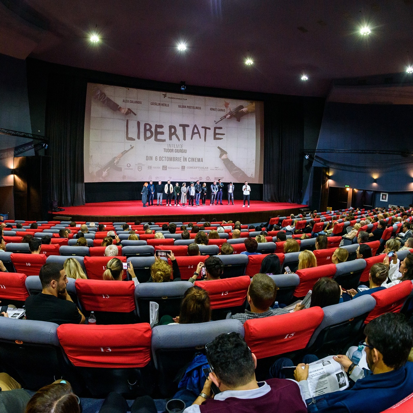 TULCEA: Proiecție specială a filmului „Libertate”, regizat de Tudor Giurgiu, la Teatrul „Jean Bart”