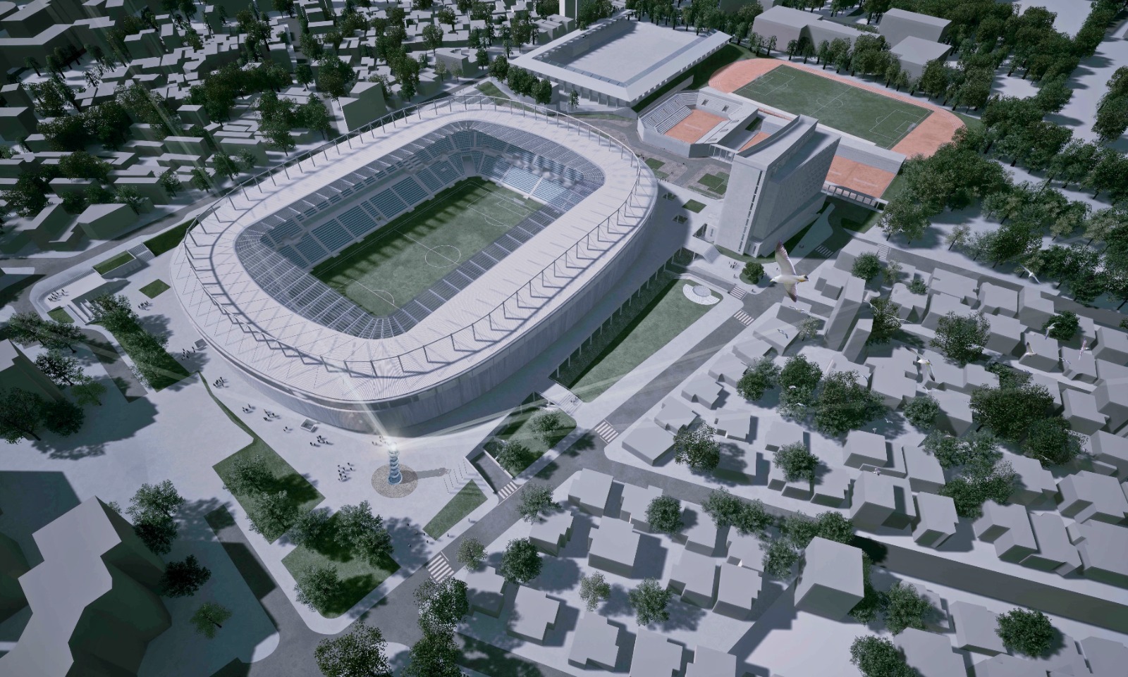 CONSTANȚA: Proiectul noului stadion, susținut în continuare, în totalitate, de municipalitate