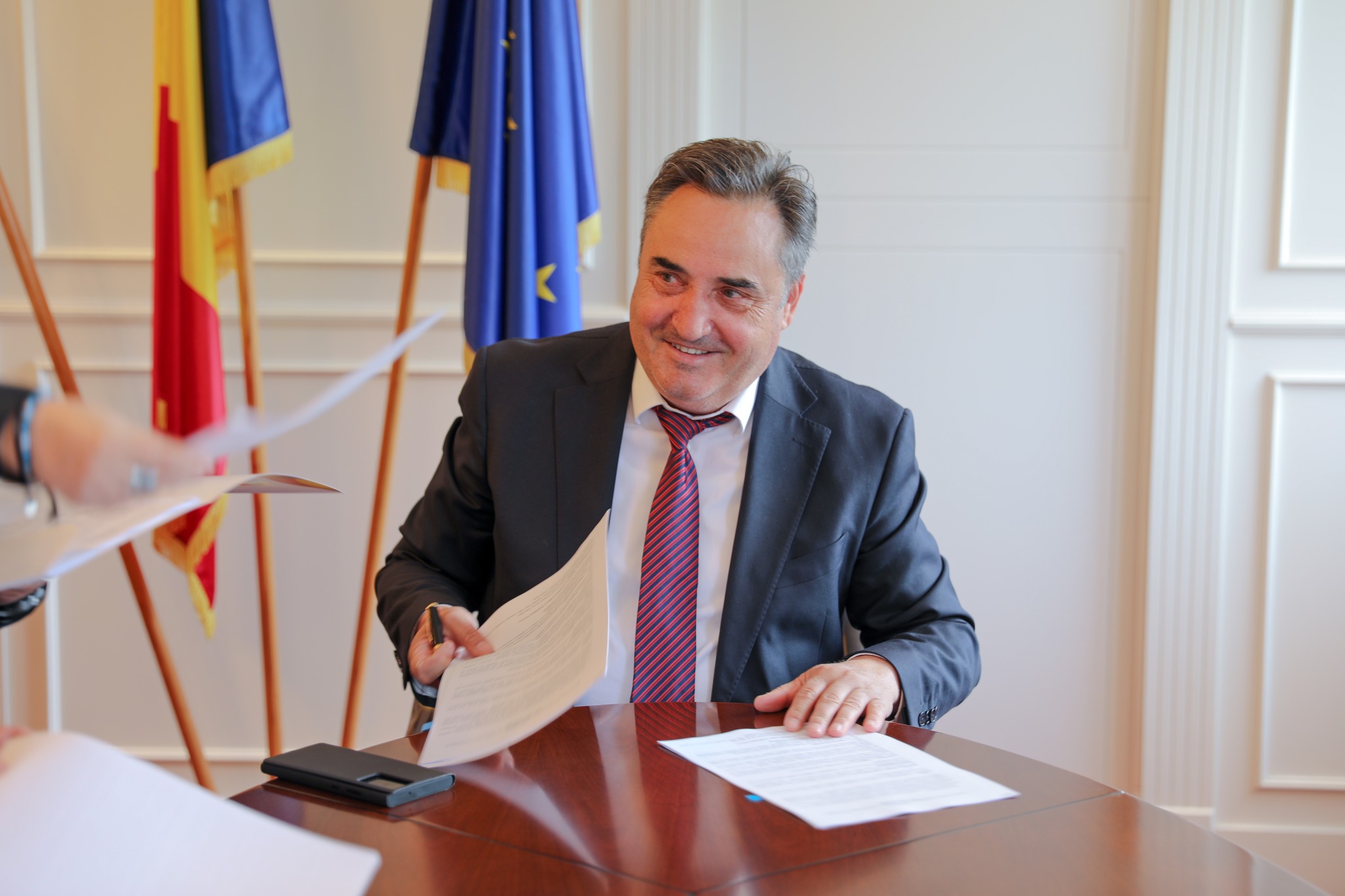 A fost semnat contractul de finanțare aferent proiectului “Modernizare DJ 391, tronson Tuzla – Biruința”