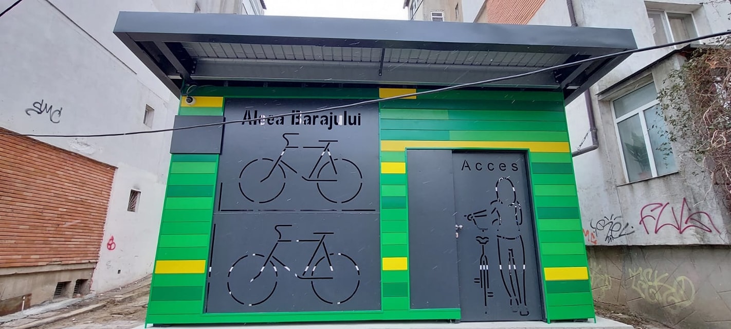 TULCEA: Parcare-depozit pentru biciclete destinată zonelor de reședință