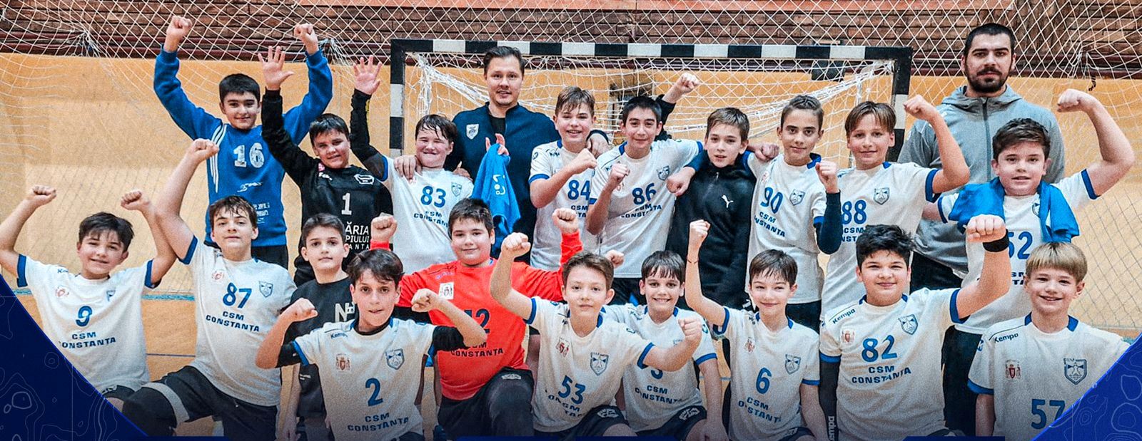 Handbaliștii juniori IV de la CSM Constanța au câștigat trei meciuri la începutul acestui an