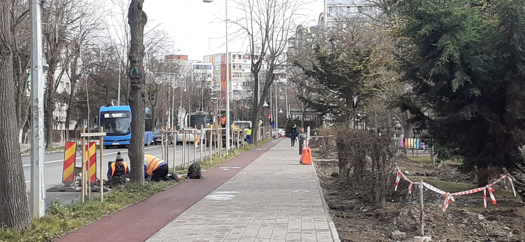 Proiectul “Îmbunătățirea mobilității în municipiul Constanța, între Gara CFR și Stațiunea Mamaia” este aproape finalizat