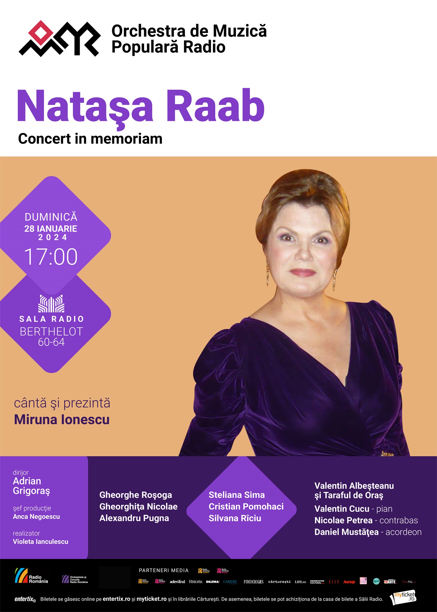 Concert in memoriam Natașa Raab