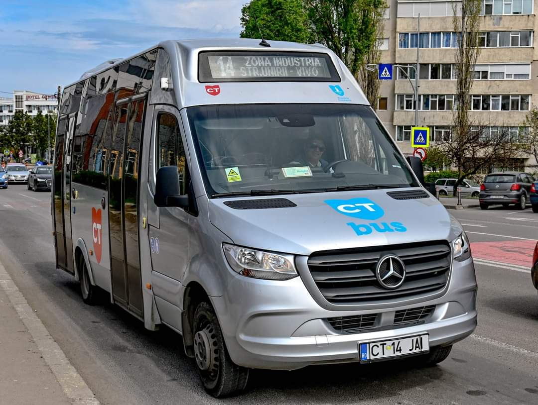 CONSTANŢA: Autobuzele liniei 14 circulă deviat