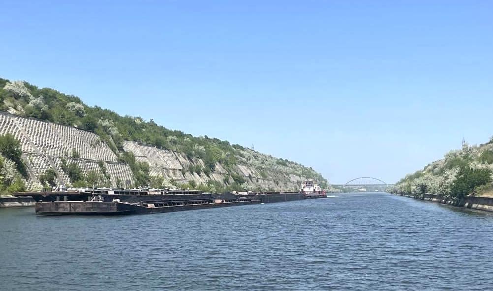 Trafic record de mărfuri pe canalele navigabile, în 2023