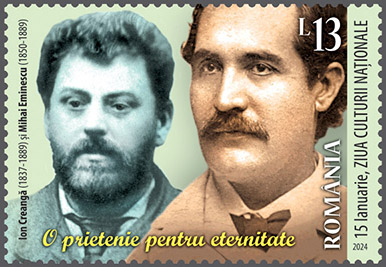 Ziua Culturii Naționale, marcată prin timbre dedicate prieteniei de suflet dintre Mihai Eminescu și Ion Creangă