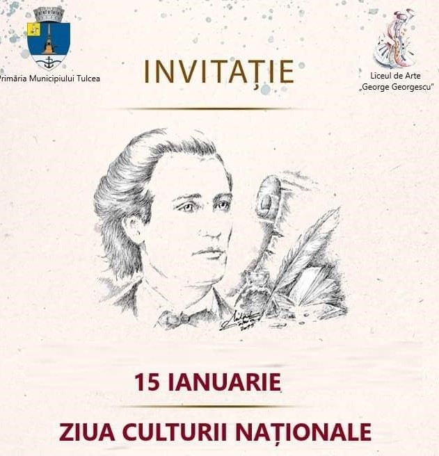TULCEA: Ziua Culturii Naționale, la Biblioteca Județeană „Panait Cerna” și la monumentul poetului Mihai Eminescu