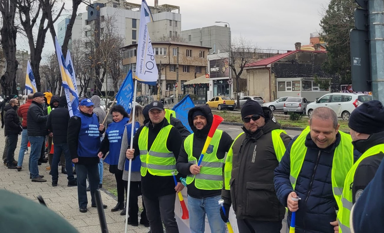 CONSTANȚA: Polițiștii ies din nou în stradă. Mitingul de mâine a fost aprobat de Primărie
