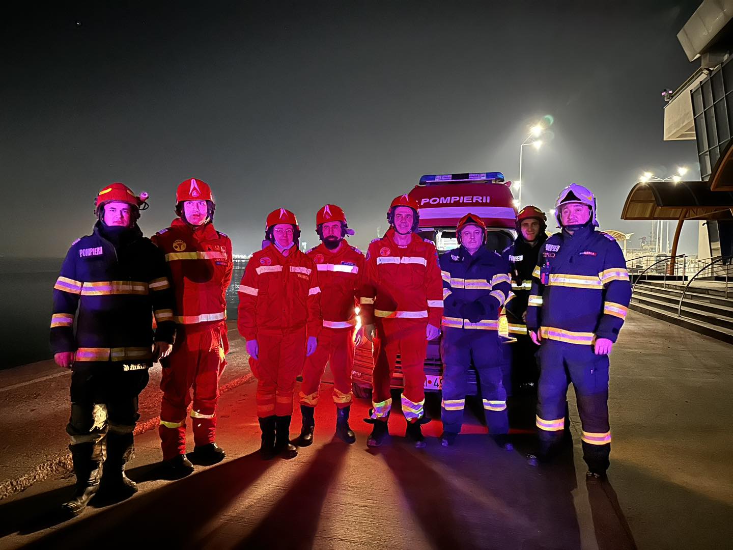 FOTO | Încă o viață salvată de pompierii constănțeni, în noaptea dintre ani
