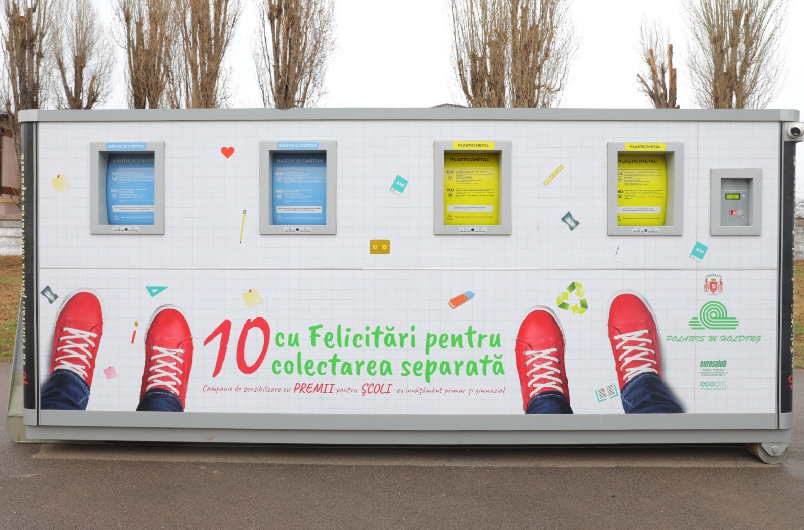 CONSTANȚA: Concursul „10 cu felicitări pentru colectarea separată”, la Școala Gimnazială „I.C. Brătianu”