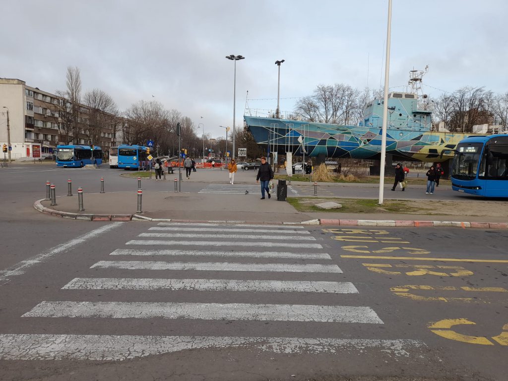 zona Gara, trafic, autobuze - foto - Adi Bancila