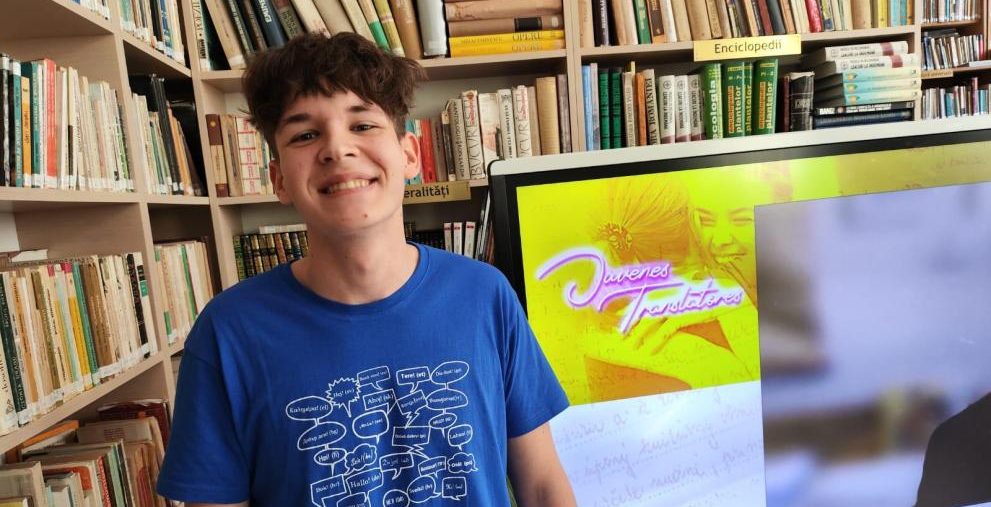 Matei Abălaru, elev la Colegiul Național „Mircea cel Bătrân” din Constanța, a câştigat concursul UE pentru tinerii traducători