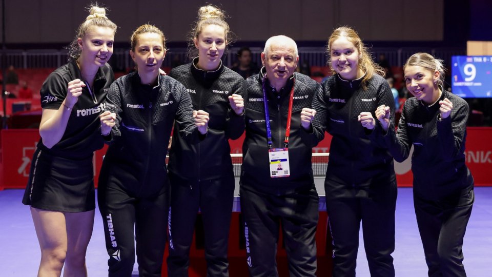 Echipa feminină de tenis de masă a României este la un pas de optimile CM de la Busan